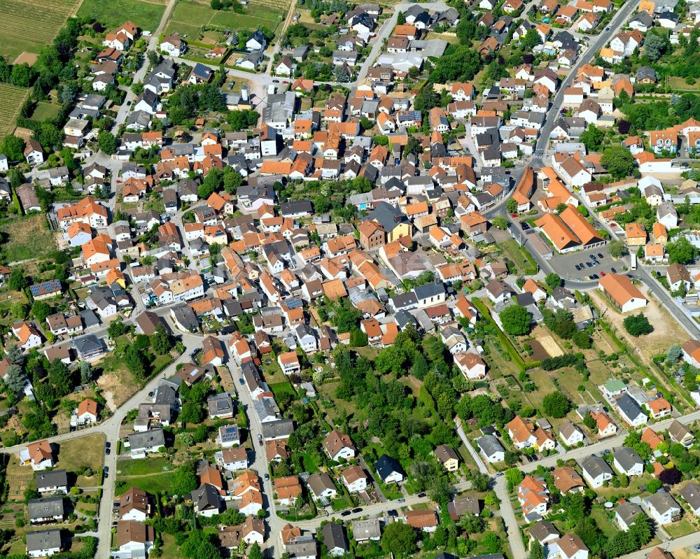 Bad Kreuznach Winzenheim von oben - Stadtteilansicht von Winzenheim in Bad Kreuznach im Bundesland Rheinland-Pfalz