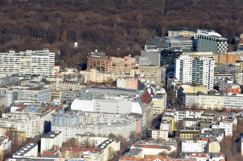 Luftbild Berlin - Stadtteilansichten Berlin Schöneberg und Tiergarten