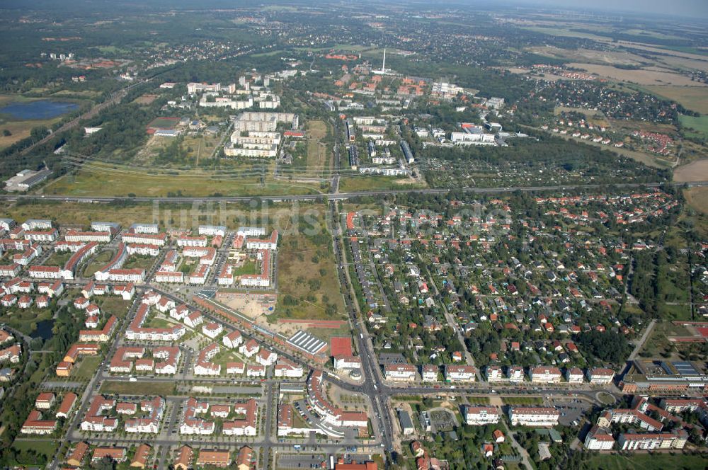 Berlin von oben - Stadtteile Karow und Buch in Berlin