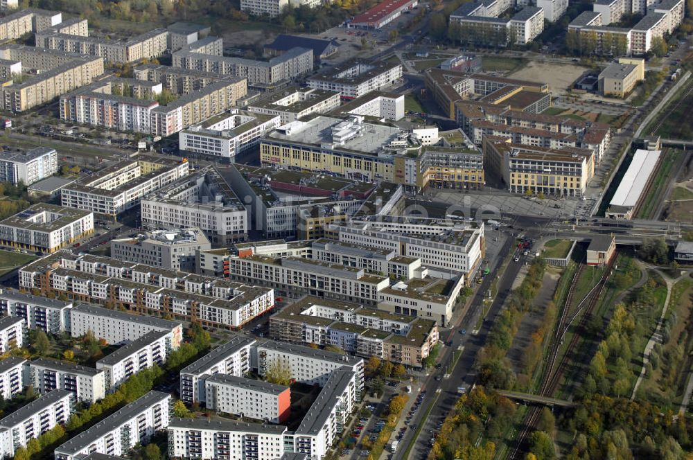 Luftbild Berlin - Stadtteilzentrum Helle-Mitte in Berlin Hellersdorf