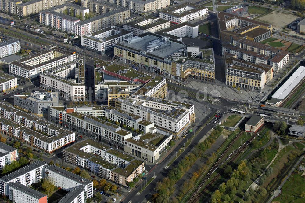 Luftbild Berlin - Stadtteilzentrum Helle-Mitte in Berlin Hellersdorf