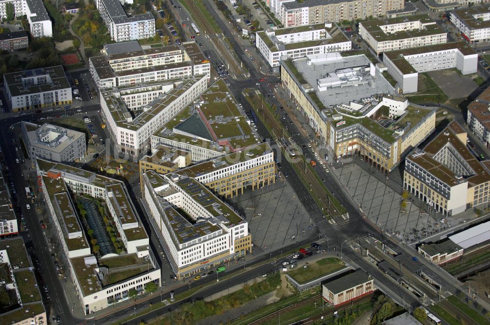 Luftbild Berlin - Stadtteilzentrum Helle-Mitte in Berlin Hellersdorf