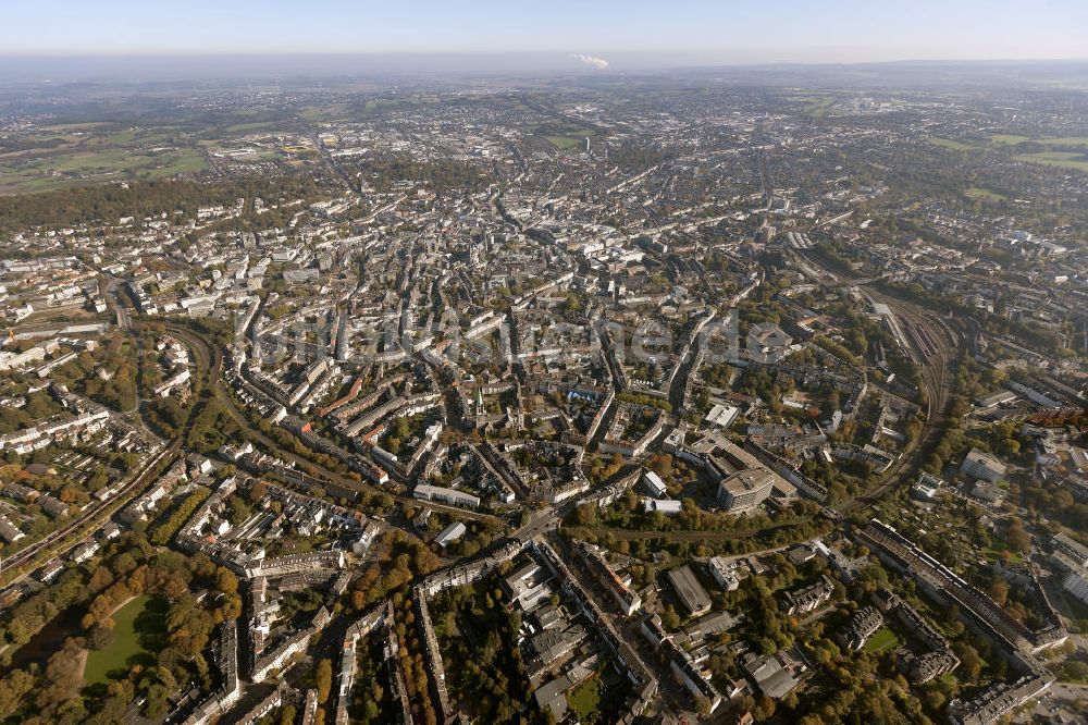 Aachen von oben - Stadtzentrum von Aachen