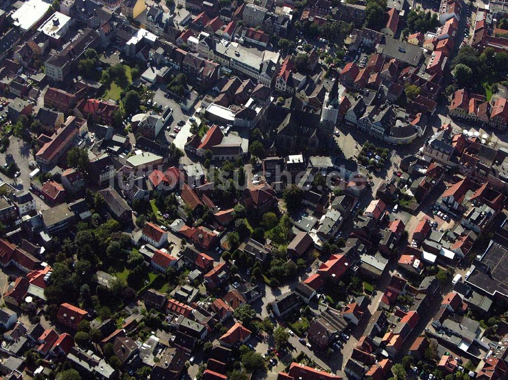 Luftaufnahme Ahlen - Stadtzentrum Ahlen