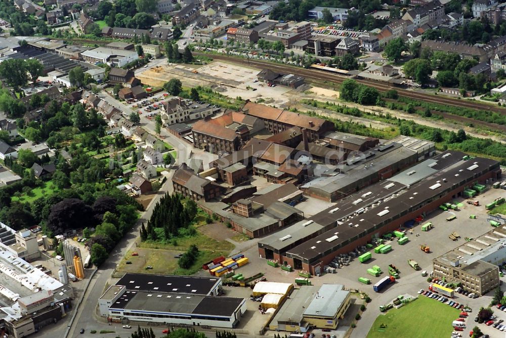 Luftbild Kempen - Stadtzentrum am Bahnhof von Kempen in Nordrhein-Westfalen