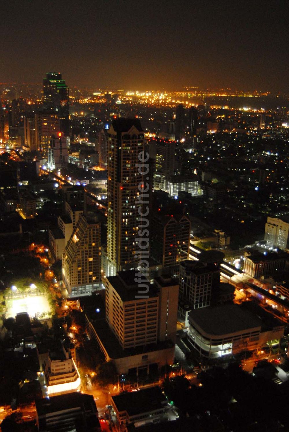 Bangkok von oben - Stadtzentrum Bangkok / Thailand