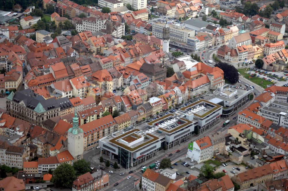 Luftbild Bautzen - Stadtzentrum von Bautzen