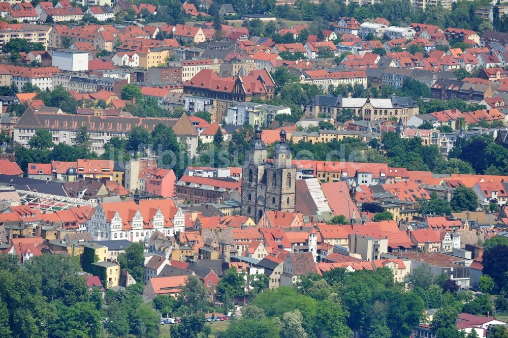 Luftbild Wittenberg - Stadtzentrum im Bereich der Innenstadt von Wittenberg in Sachsen-Anhalt