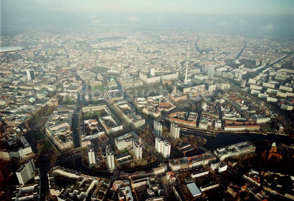 Berlin aus der Vogelperspektive: Stadtzentrum Berlin - Mitte