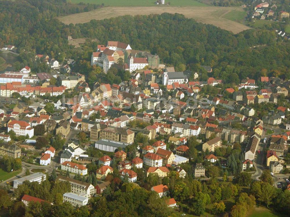 Luftaufnahme Colditz - Stadtzentrum Colditz