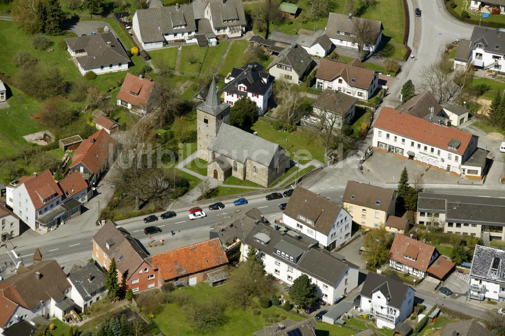 Luftaufnahme Deilinghofen - Stadtzentrum Deilinghofen