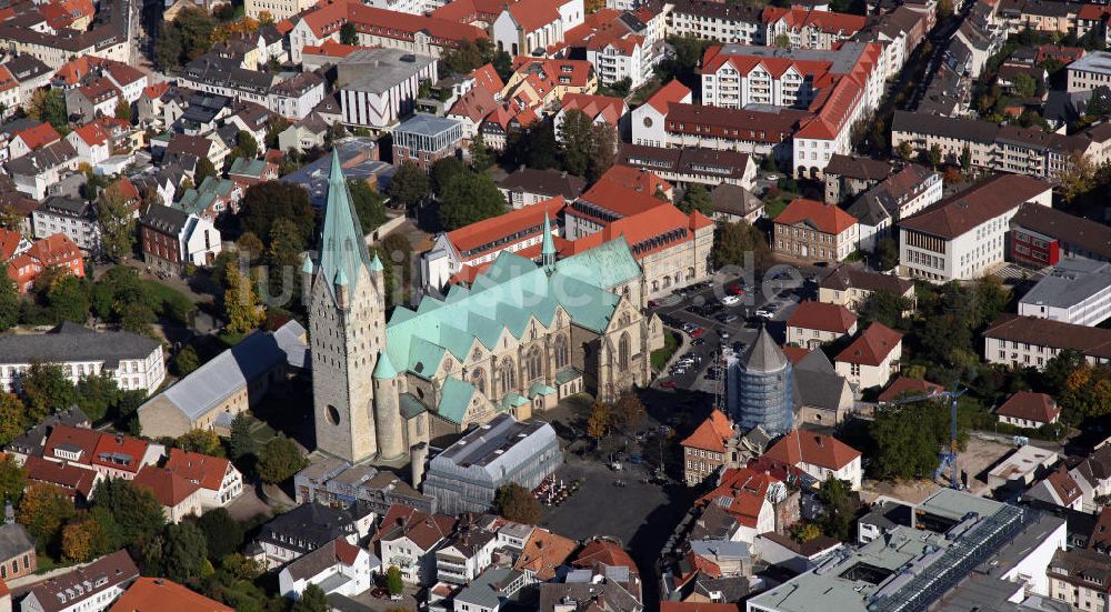 Paderborn von oben - Stadtzentrum und Dom Paderborn