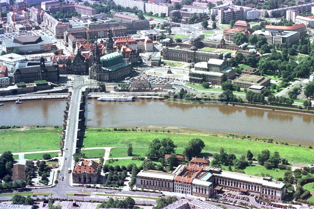 Luftbild Dresden - Stadtzentrum Dresden