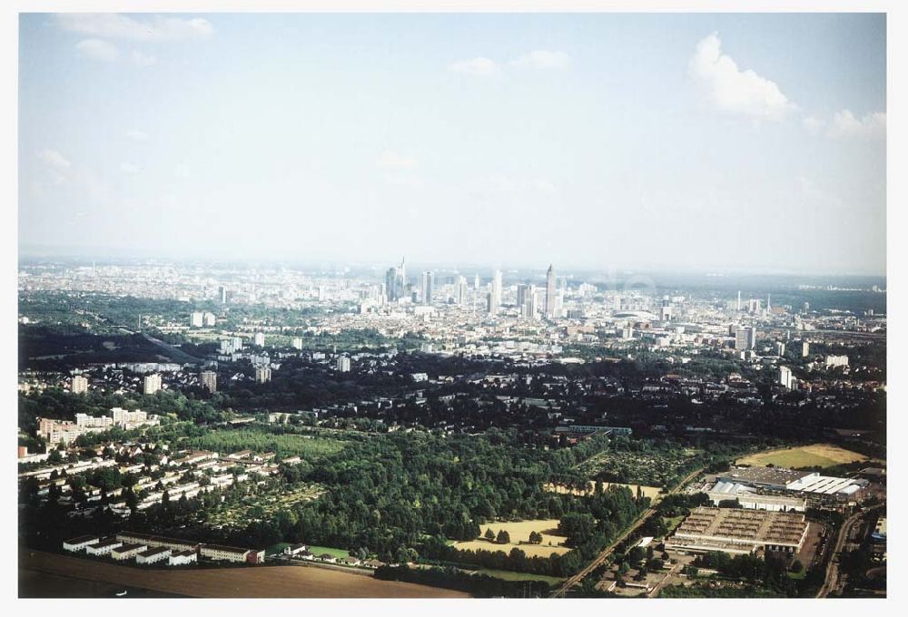 Luftbild Frankfurt am Main - Stadtzentrum von Frankfurt / M.