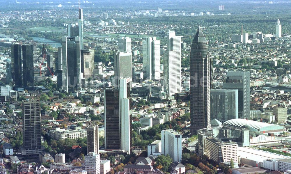 Luftaufnahme Frankfurt am Main - Stadtzentrum Frankfurt / Main