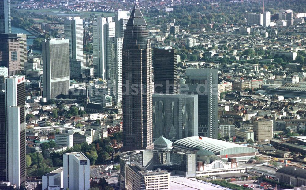 Frankfurt am Main von oben - Stadtzentrum Frankfurt / Main