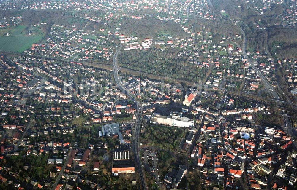 Ibbenbüren aus der Vogelperspektive: Stadtzentrum Ibbenbüren