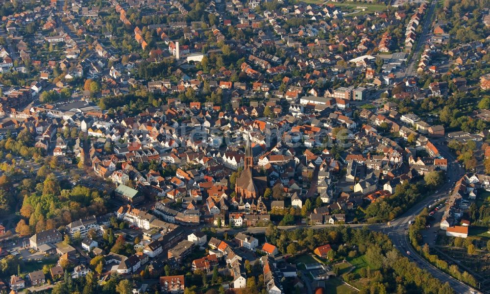 Luftbild Haltern am See - Stadtzentrum und Innenstadt von Haltern am See im Bundesland Nordrhein-Westfalen