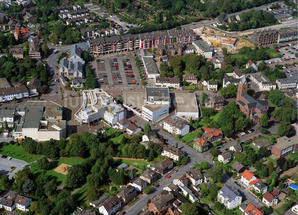 Langenfeld aus der Vogelperspektive: Stadtzentrum der Innenstadt in Langenfeld im Bundesland Nordrhein-Westfalen