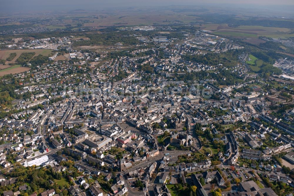 Luftbild Mayen - Stadtzentrum und Innenstadt in Mayen im Bundesland Rheinland-Pfalz