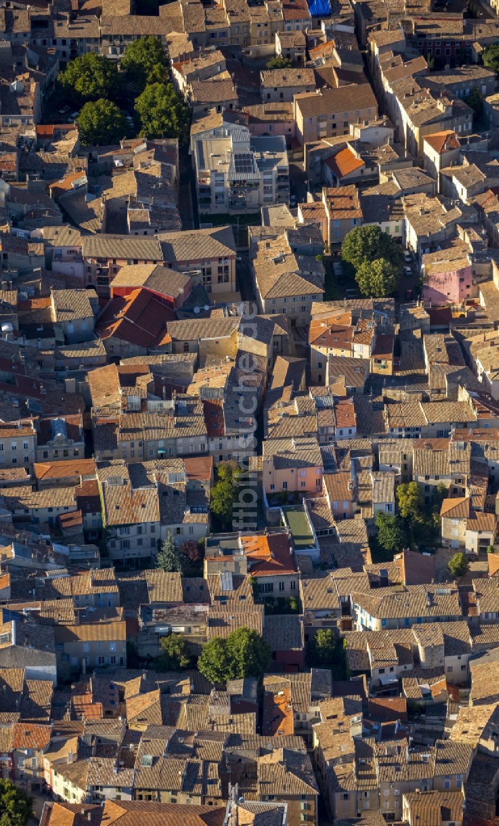 Luftbild Montélimar - Stadtzentrum und Innenstadt in Montélimar in Frankreich