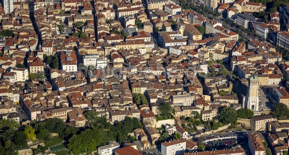 Luftbild Valence - Stadtzentrum und Innenstadt in Valence in Frankreich