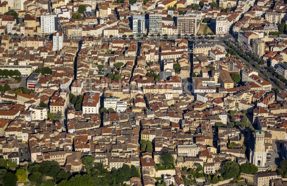 Luftbild Valence - Stadtzentrum und Innenstadt in Valence in Frankreich