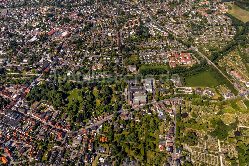 Luftbild Ahlen - Stadtzentrum im Innenstadtbereich in Ahlen im Bundesland Nordrhein-Westfalen, Deutschland