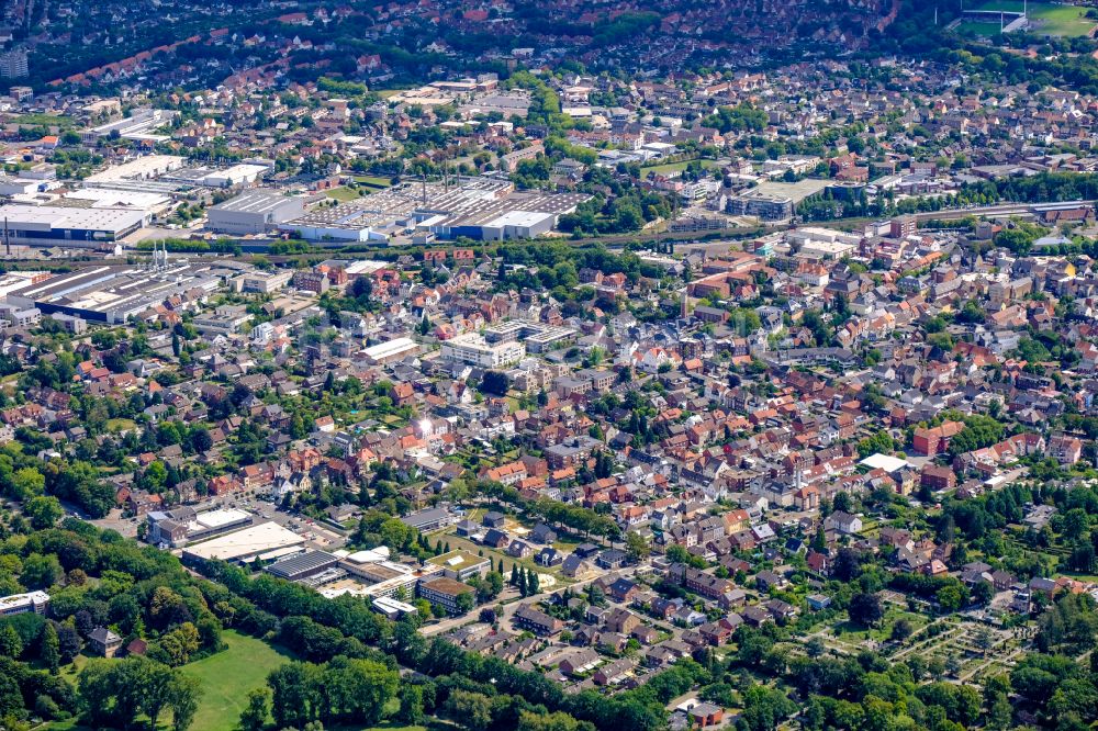 Luftbild Ahlen - Stadtzentrum im Innenstadtbereich in Ahlen im Bundesland Nordrhein-Westfalen, Deutschland