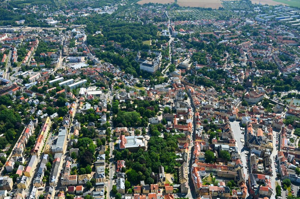 Luftbild Altenburg - Stadtzentrum im Innenstadtbereich in Altenburg im Bundesland Thüringen, Deutschland