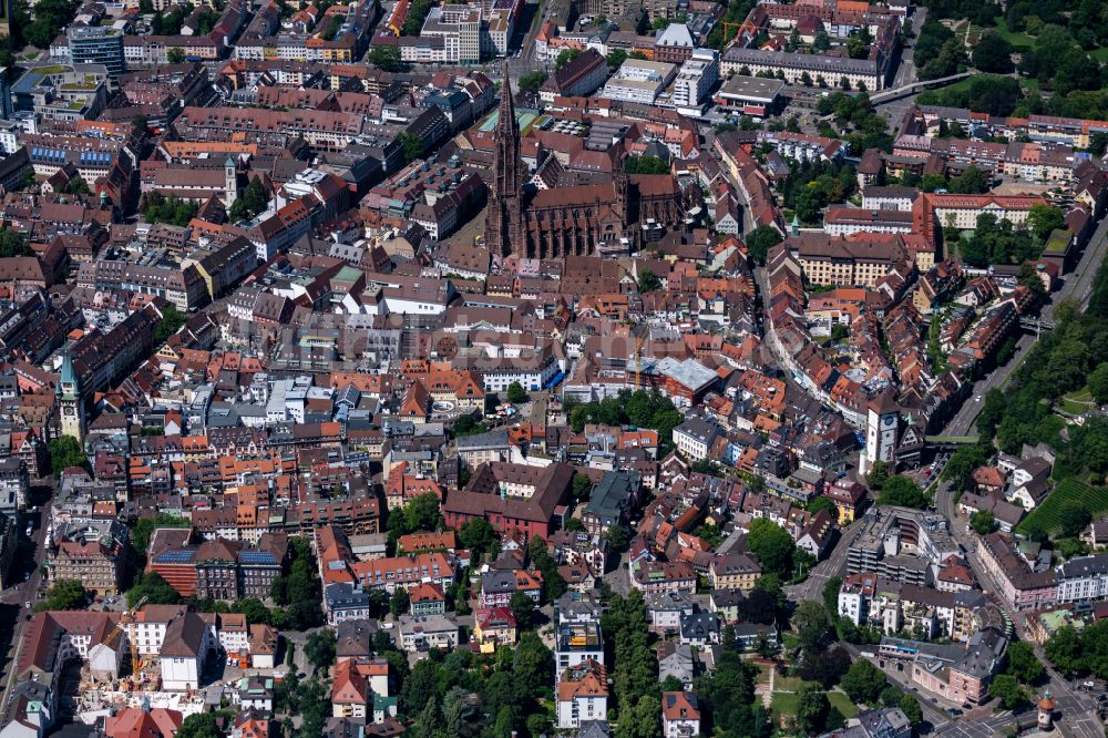 Luftbild Altstadt - Stadtzentrum im Innenstadtbereich in Altstadt im Bundesland Baden-Württemberg, Deutschland