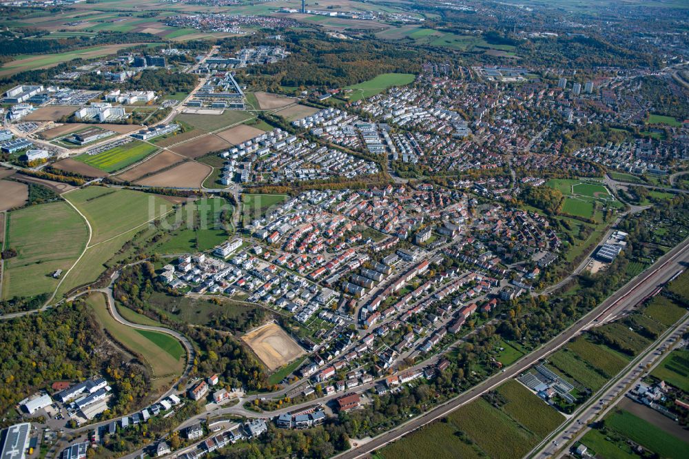 Luftaufnahme Blaustein Stadtzentrum Im Innenstadtbereich In Blaustein Im Bundesland Baden