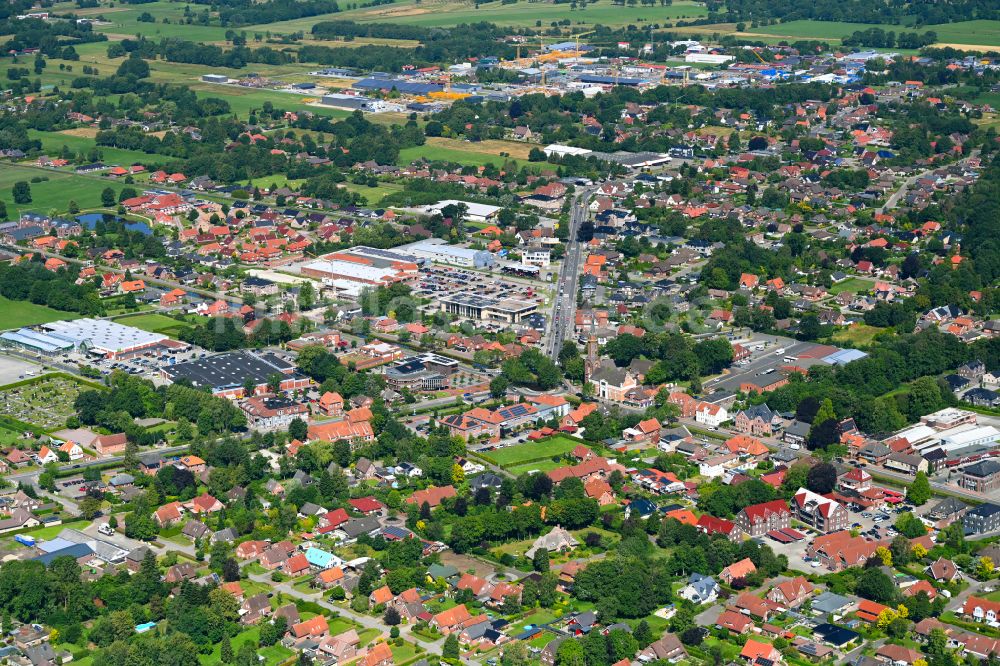 Luftbild Dosewieke - Stadtzentrum im Innenstadtbereich in Dosewieke im Bundesland Niedersachsen, Deutschland