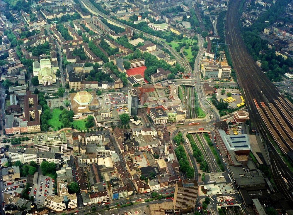 Luftbild Duisburg Stadtzentrum Im Innenstadtbereich In Duisburg Im