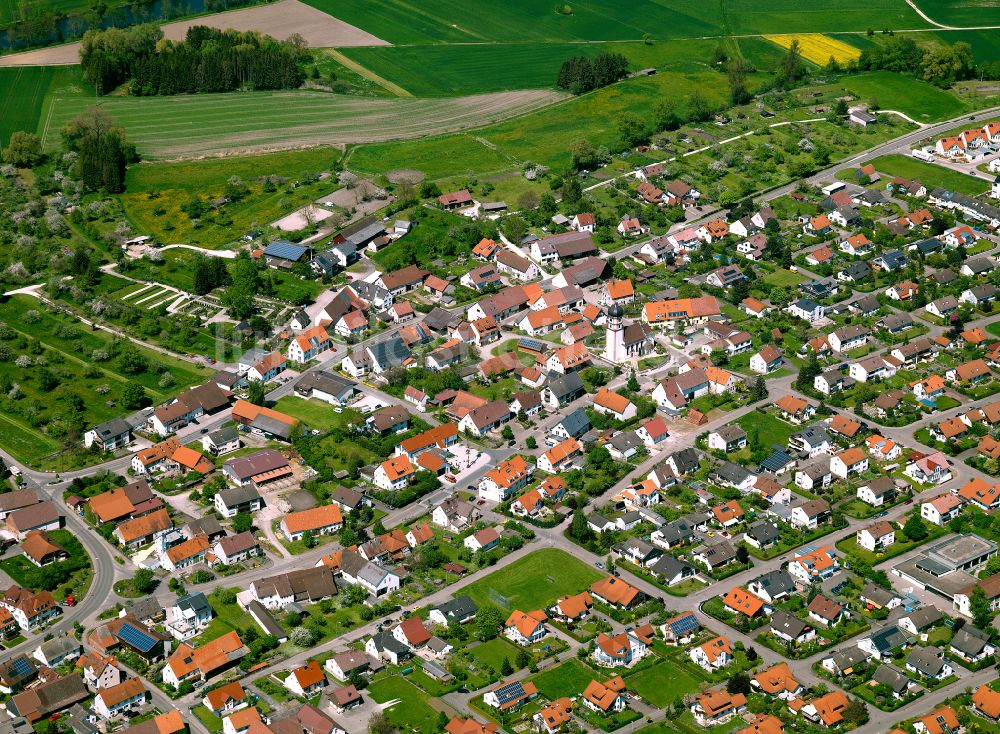 Luftbild Erbach - Stadtzentrum im Innenstadtbereich in Erbach im Bundesland Baden-Württemberg, Deutschland