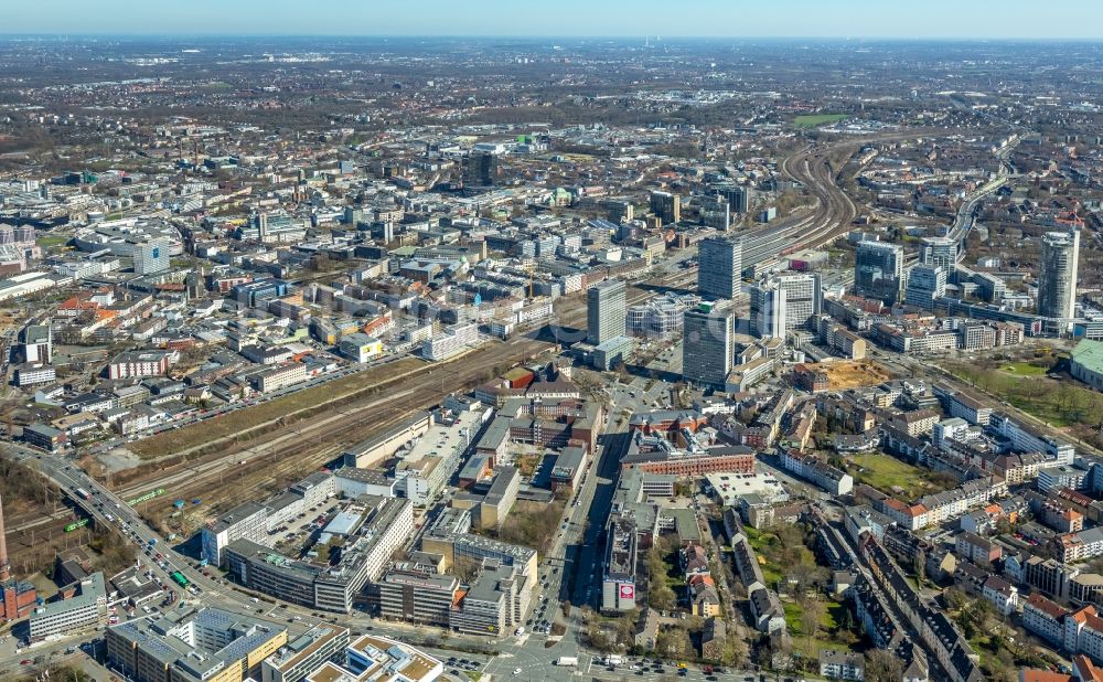 Essen Aus Der Vogelperspektive Stadtzentrum Im Innenstadtbereich In