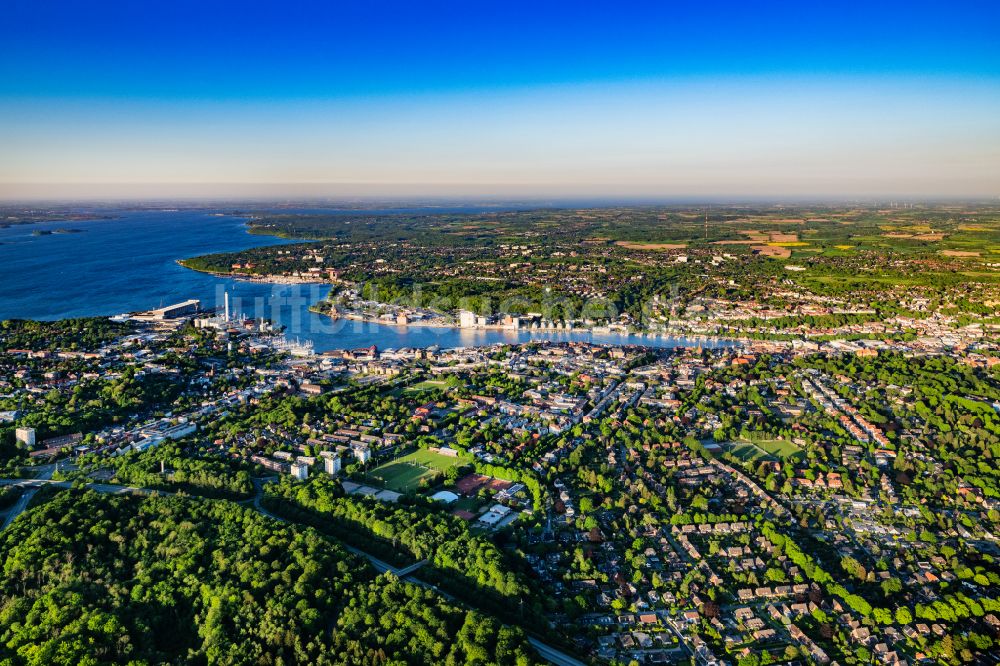 Luftbild Flensburg - Stadtzentrum im Innenstadtbereich in Flensburg im Bundesland Schleswig-Holstein