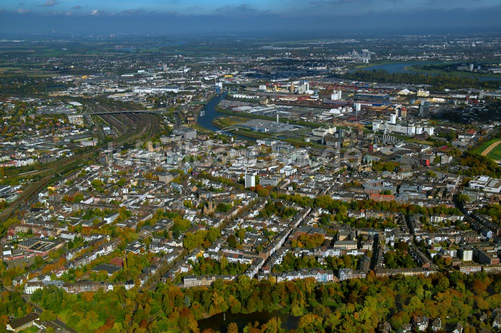 Luftbild Furth-Mitte - Stadtzentrum im Innenstadtbereich in Furth-Mitte im Bundesland Nordrhein-Westfalen, Deutschland