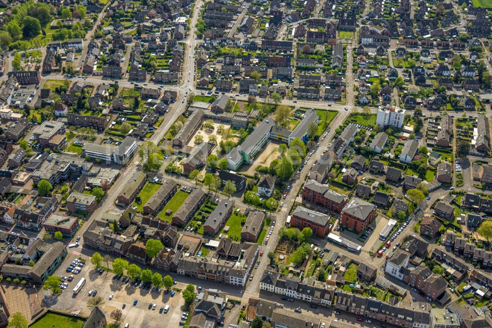 Luftbild Goch - Stadtzentrum im Innenstadtbereich in Goch im Bundesland Nordrhein-Westfalen, Deutschland