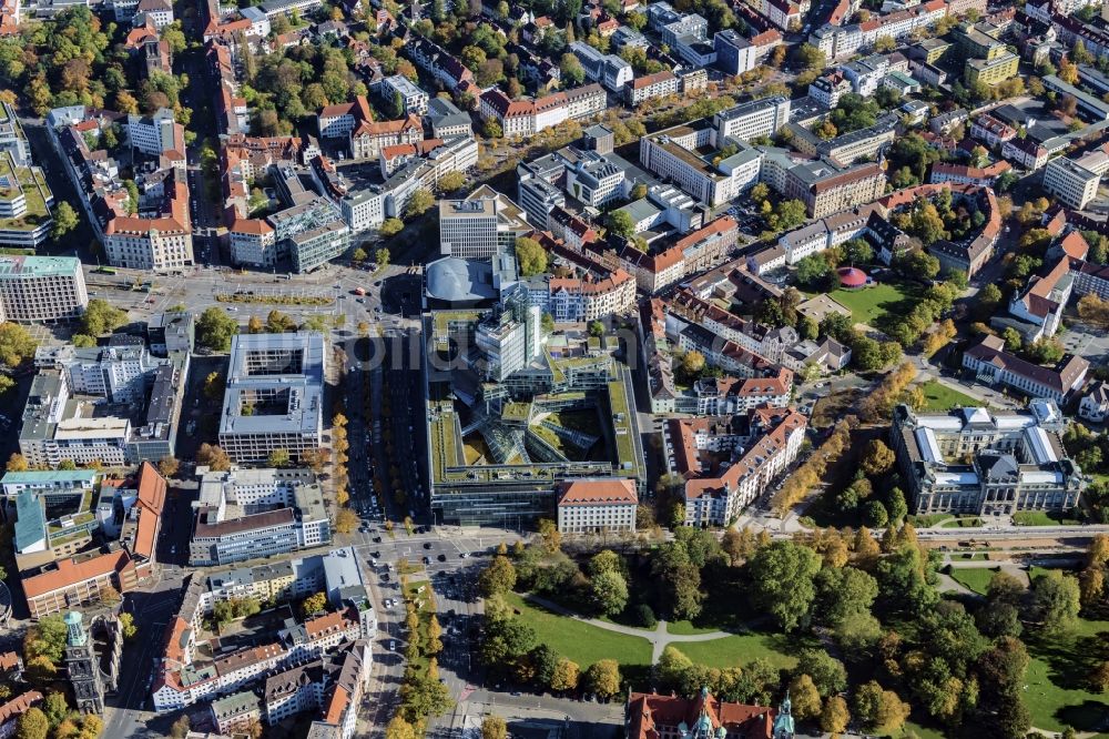 Hannover Von Oben Stadtzentrum Im Innenstadtbereich In Hannover Im Bundesland Niedersachsen