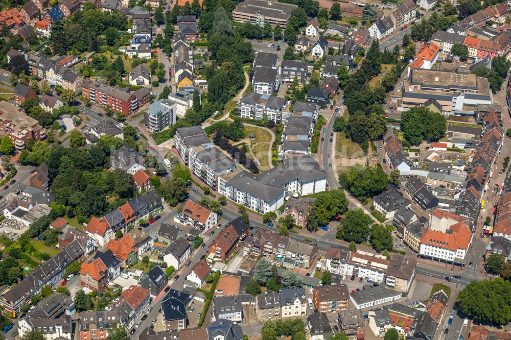 Luftaufnahme Hardt Stadtzentrum Im Innenstadtbereich In Hardt Im Bundesland Nordrhein