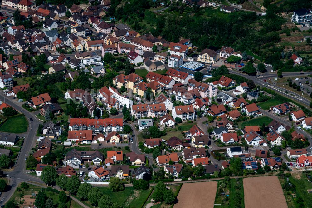 Luftbild Herbolzheim - Stadtzentrum im Innenstadtbereich in Herbolzheim im Bundesland Baden-Württemberg, Deutschland