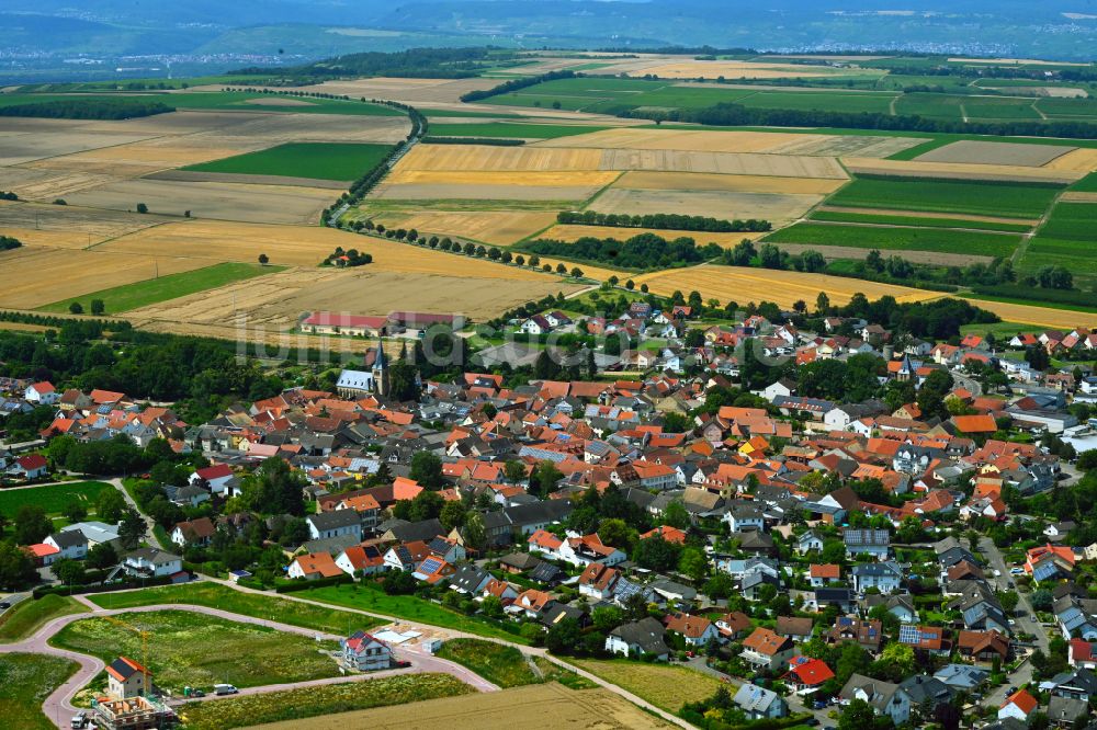 Luftbild Kolonie - Stadtzentrum im Innenstadtbereich in Kolonie im Bundesland Rheinland-Pfalz, Deutschland