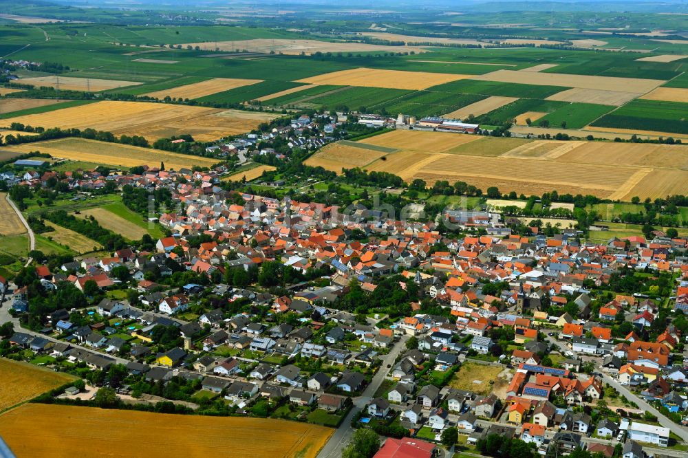 Kolonie von oben - Stadtzentrum im Innenstadtbereich in Kolonie im Bundesland Rheinland-Pfalz, Deutschland