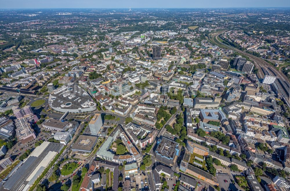 Essen Aus Der Vogelperspektive Stadtzentrum Im Innenstadtbereich Am