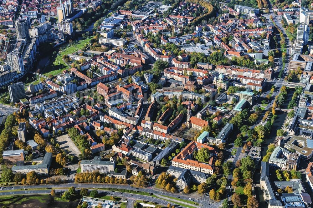 Luftbild Hannover - Stadtzentrum im Innenstadtbereich Mitte in Hannover im Bundesland Niedersachsen, Deutschland