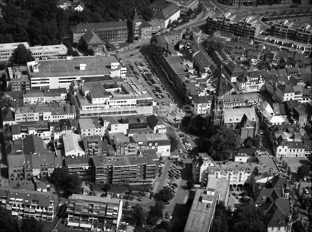 Luftbild Moers - Stadtzentrum im Innenstadtbereich in Moers im Bundesland Nordrhein-Westfalen, Deutschland