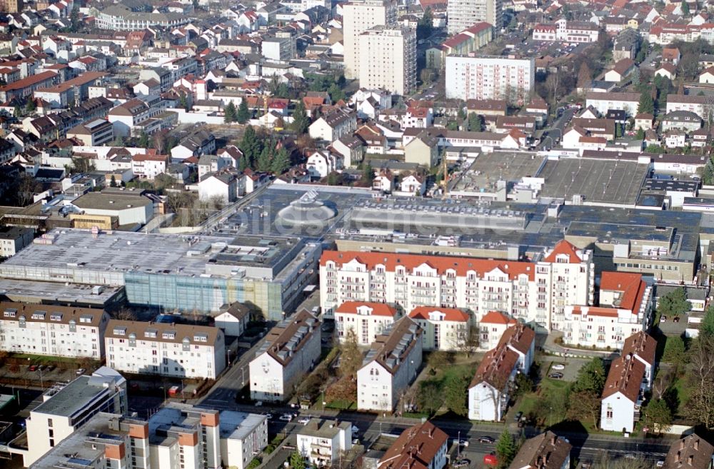 Luftaufnahme Neu-Isenburg - Stadtzentrum im Innenstadtbereich in Neu-Isenburg im Bundesland Hessen, Deutschland