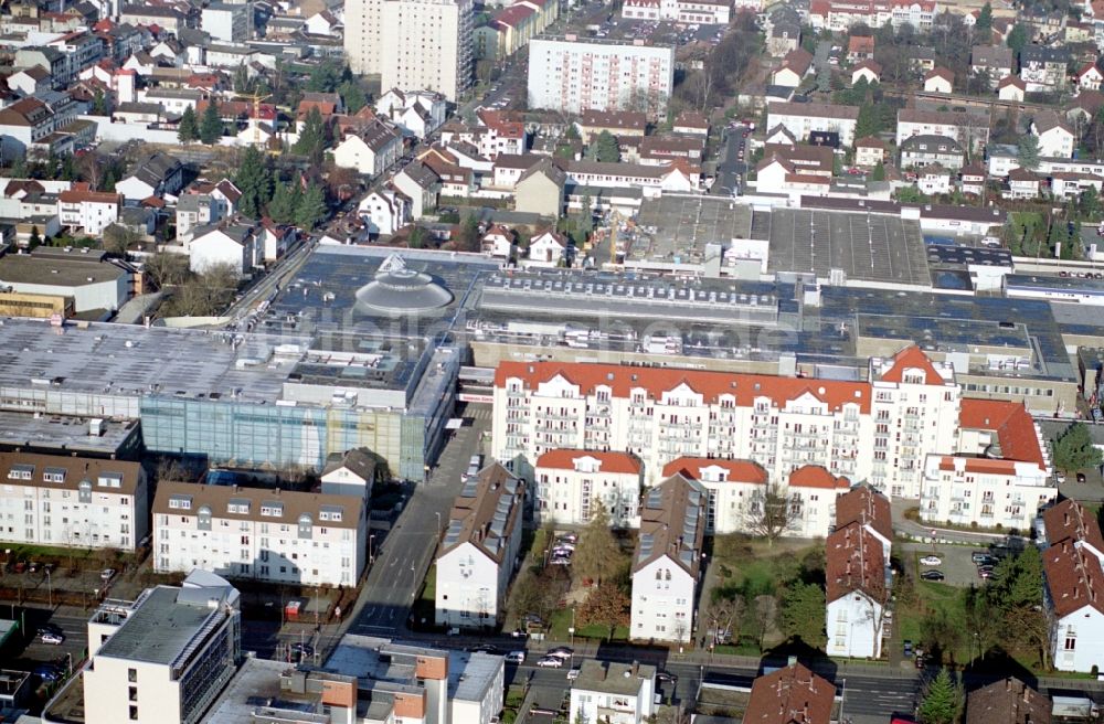 Neu-Isenburg von oben - Stadtzentrum im Innenstadtbereich in Neu-Isenburg im Bundesland Hessen, Deutschland