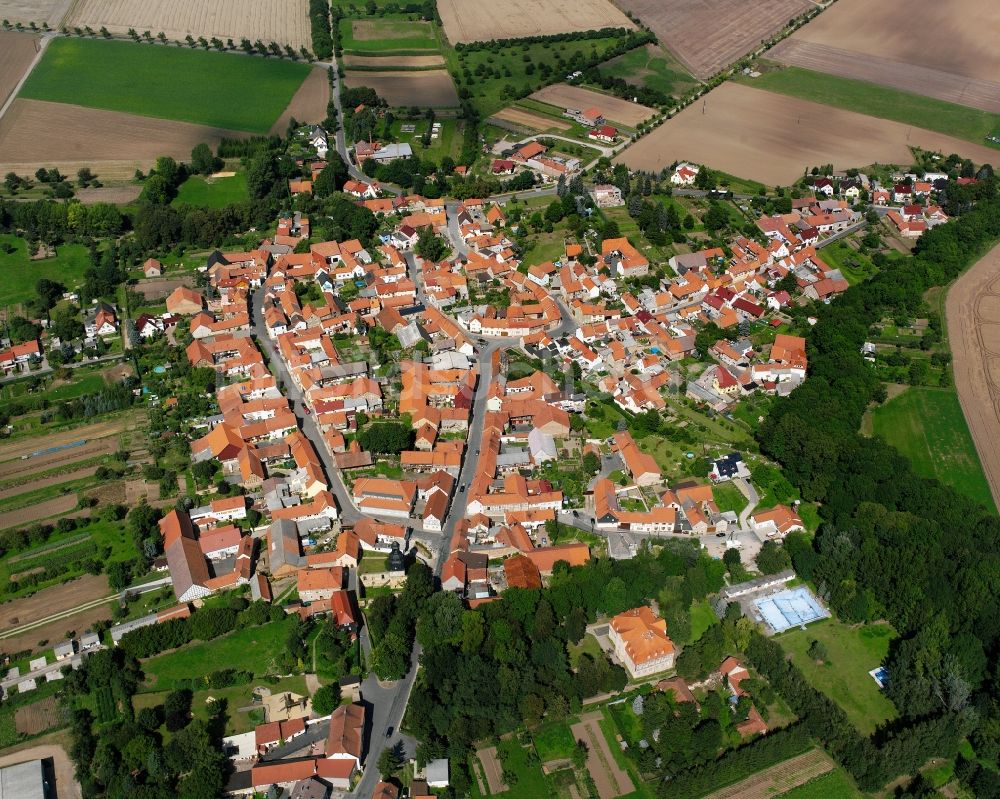 Luftbild Neunheilingen - Stadtzentrum im Innenstadtbereich in Neunheilingen im Bundesland Thüringen, Deutschland